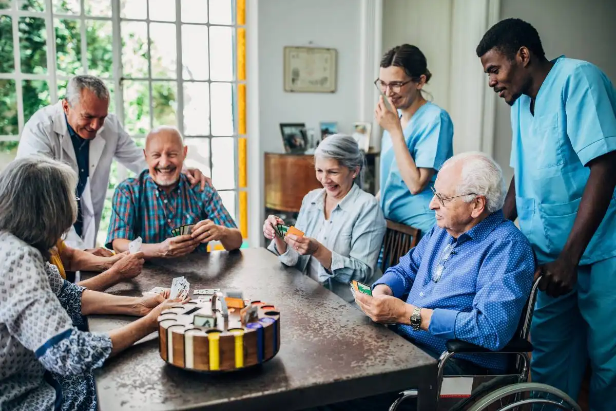 Activities and social life in nursing homes