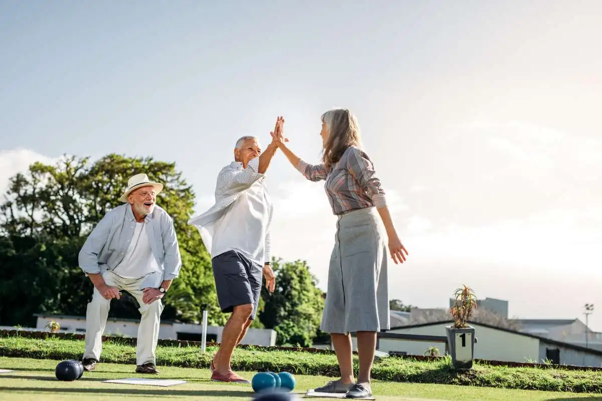 outdoor games for old people