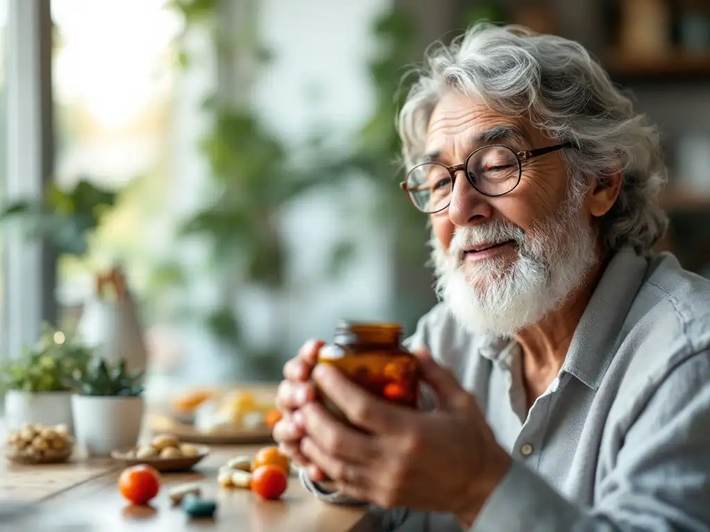 Omega-3 supplements for elderly